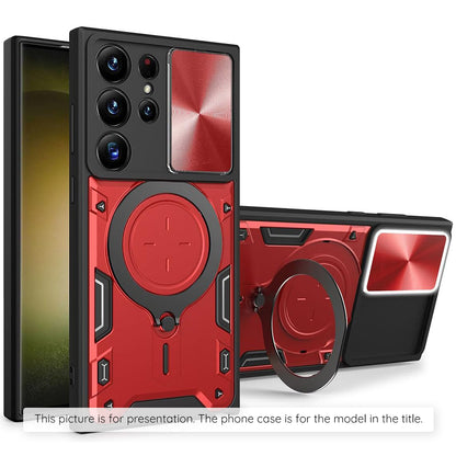 Custodia per Motorola Moto E15 / G05, Techsuit, CamGuard Pro, Rossa