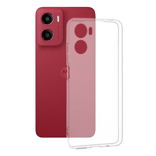 Hülle für Motorola Moto E15 / G05, Techsuit, Klar, Transparent