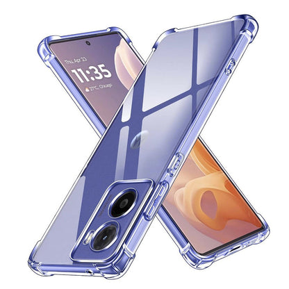 Custodia per Motorola Moto E15 / G05, Techsuit, Shockproof Clear, Trasparente