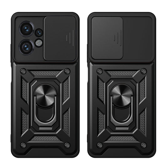 Étui pour Motorola Moto G04s / E14 / G04 / G24, Techsuit, CamShield, Bleu