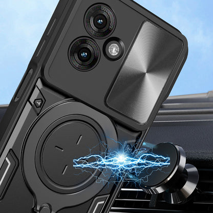 Custodia per Motorola Moto G06, Techsuit, CamGuard Pro, Nera