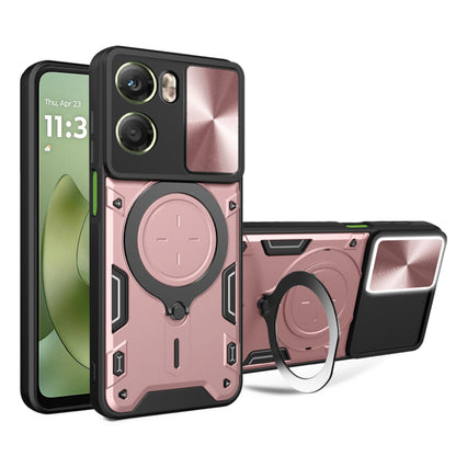 Étui pour Motorola Moto G06, Techsuit, CamGuard Pro, Rose Doré