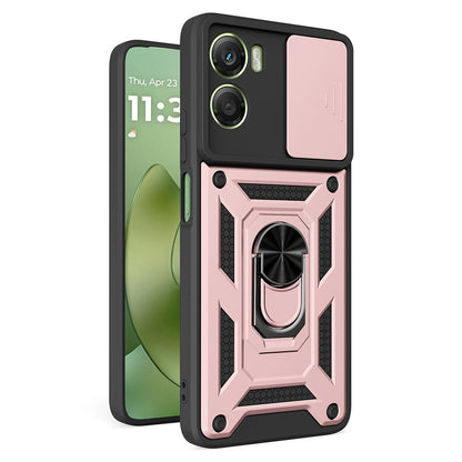 Étui pour Motorola Moto G06, Techsuit, CamShield, Rose Doré