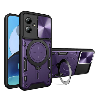 Custodia per Motorola Moto G14, Techsuit, CamGuard Pro, Viola