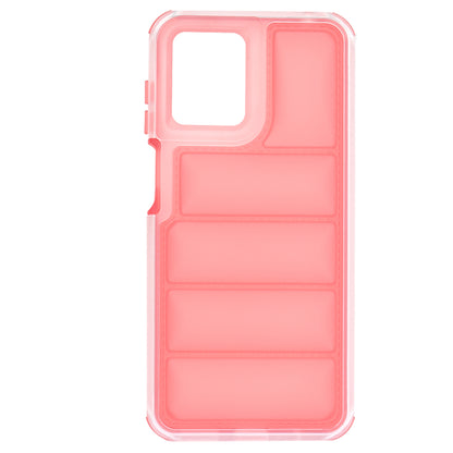 Hülle für Motorola Moto G14, Techsuit, Wave Shield, Rot