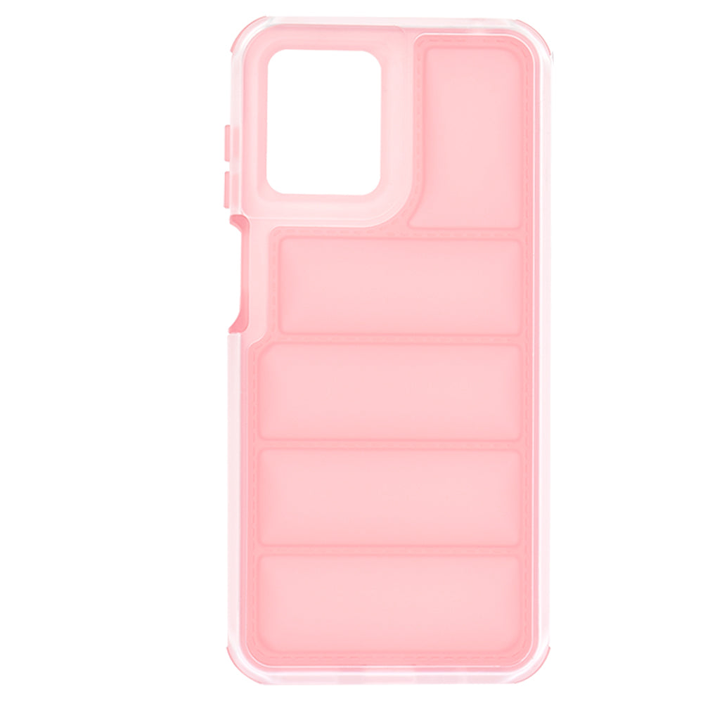 Custodia per Motorola Moto G14, Techsuit, Wave Shield, Rosa
