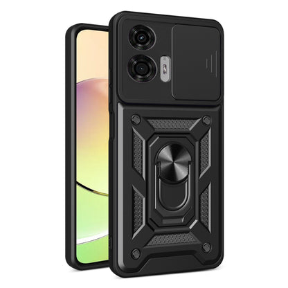 Custodia per Motorola Moto G24 Power, Techsuit, CamShield, Nera