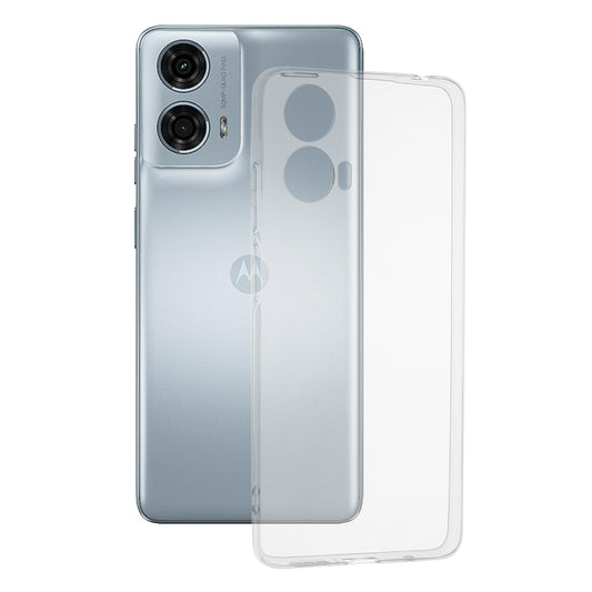 Hülle für Motorola Moto G24 Power, Techsuit, Klar, Transparent