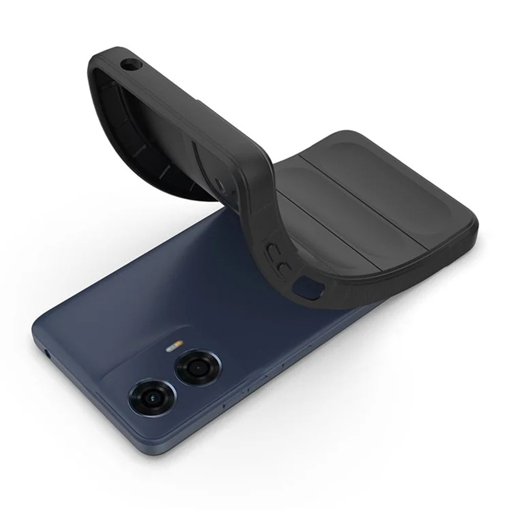 Coque pour Motorola Moto G24 Power, Techsuit, Magic Shield, Noire