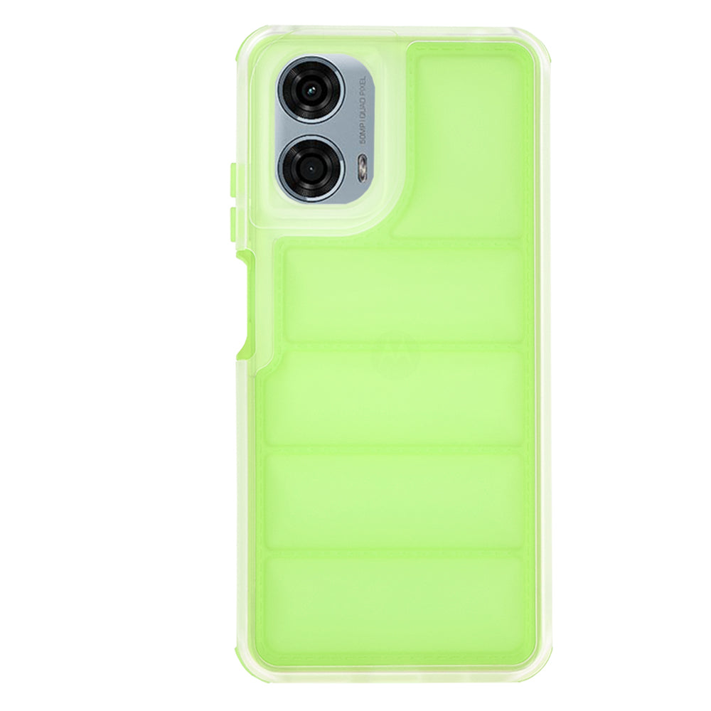 Coque pour Motorola Moto G24 Power, Techsuit, Wave Shield, Vert