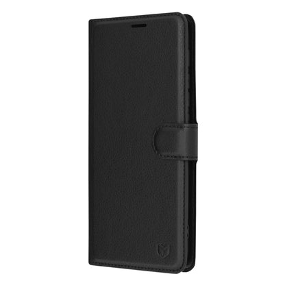 Custodia per Motorola Moto G30 / G20 / G10, Techsuit, Leather Folio, Nera