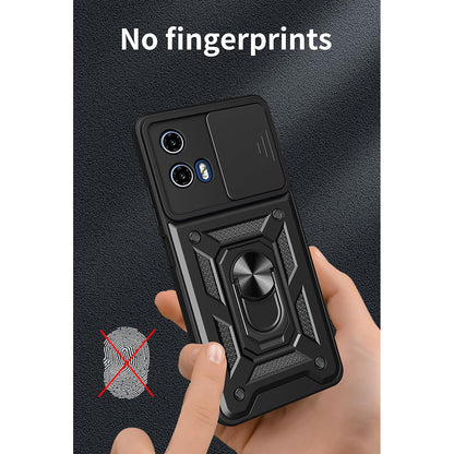 Custodia per Motorola Moto G31 / G41, Techsuit, CamShield, Nera