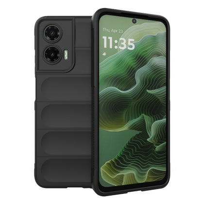 Custodia per Motorola Moto G35, Techsuit, Magic Shield, Nera