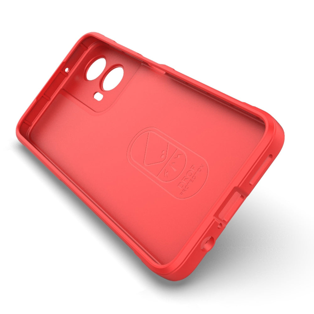 Custodia per Motorola Moto G35, Techsuit, Magic Shield, Nera