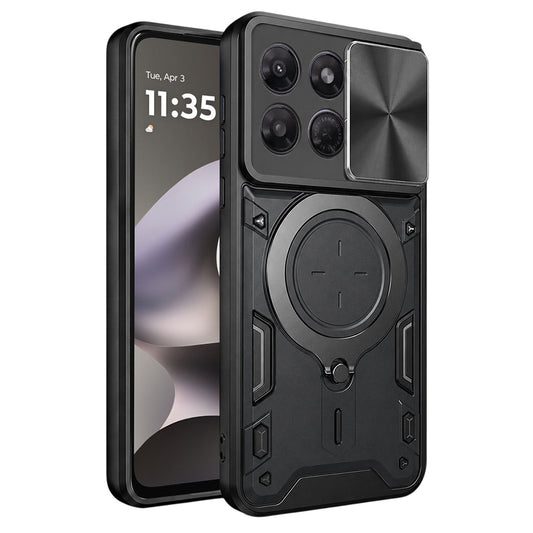 Custodia per Motorola Moto G37 Power, Techsuit, CamGuard Pro, Nera
