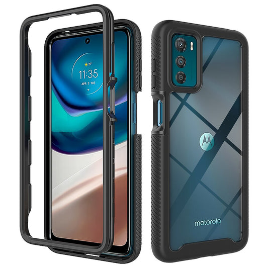 Hülle für Motorola Moto G42, Techsuit, Defense360 Pro, Schwarz