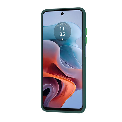 Coque pour Motorola Moto G45 / G34, Techsuit, HaloFrost, Vert