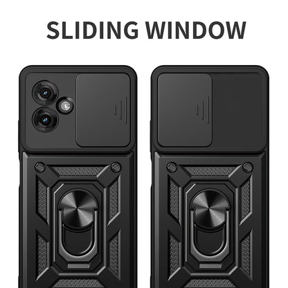 Coque pour Motorola Moto G55, Techsuit, CamShield, Vert