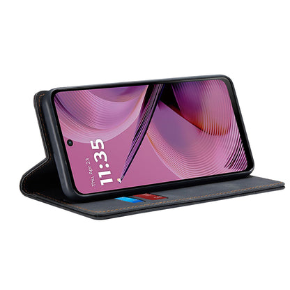 Custodia per Motorola Moto G55, Techsuit, Confy, Nera