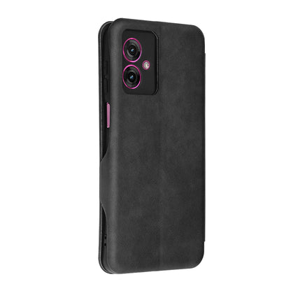 Coque pour Motorola Moto G55, Techsuit, Safe Wallet Plus, Noire