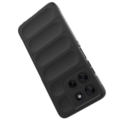 Custodia per Motorola Moto G56, Techsuit, Magic Shield, Nera