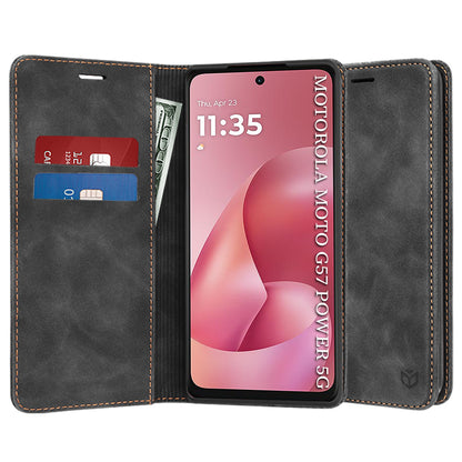 Custodia per Motorola Moto G67 Power / G57 Power, Techsuit, Confy, Nera