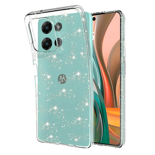 Coque pour Motorola Moto G75, Techsuit, SparkleSkin, Transparente