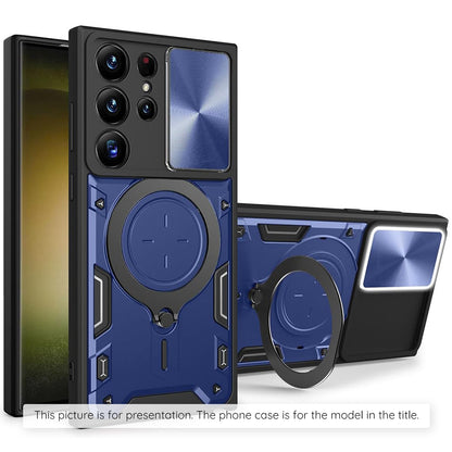 Étui pour Motorola Moto G77 / G67, Techsuit, CamGuard Pro, Bleu