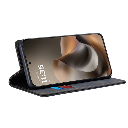 Hülle für Motorola Moto G77 / G67, Techsuit, Confy, Schwarz