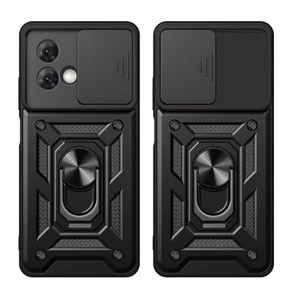Custodia per Motorola Moto G84, Techsuit, CamShield, Nera