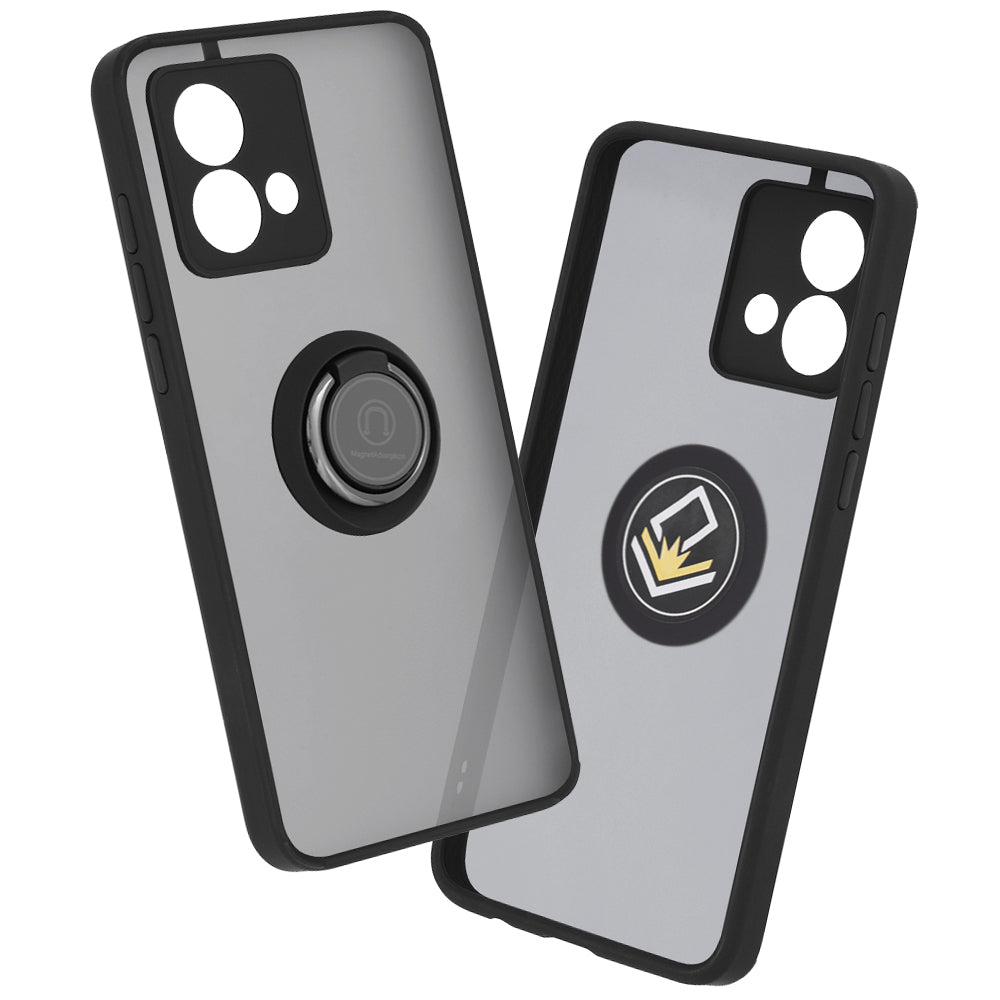Custodia per Motorola Moto G84, Techsuit, Glinth, Nera