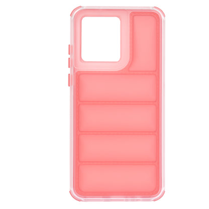 Custodia per Motorola Moto G84, Techsuit, Wave Shield, Rossa