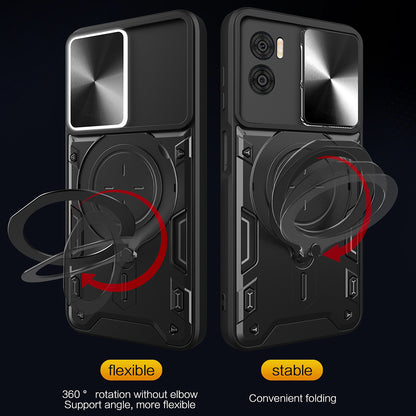 Coque pour Motorola Moto G85, Techsuit, CamGuard Pro, Noire