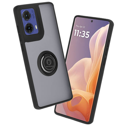Custodia per Motorola Moto G85, Techsuit, Glinth, Nera