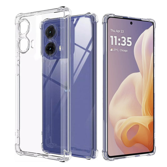 Coque pour Motorola Moto G85, Techsuit, Anti-choc Claire, Transparente