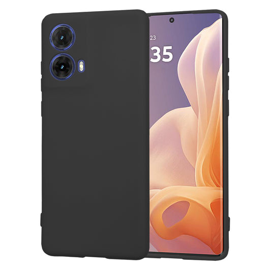 Hülle für Motorola Moto G85, Techsuit, SoftFlex, Schwarz