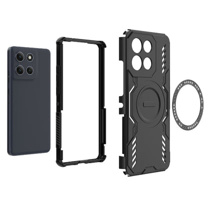 Coque MagSafe pour Motorola Moto G86 Power, Techsuit, ArmorMag, Bleue