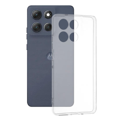 Custodia per Motorola Moto G86 Power, Techsuit, Chiara, Trasparente