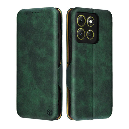 Case for Motorola Moto G86, Techsuit, Safe Wallet Plus, Green