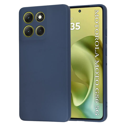 Hülle für Motorola Moto G86, Techsuit, SoftFlex, Marineblau