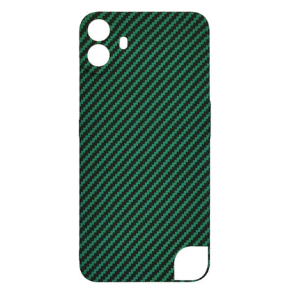 Custodia per Nothing CMF Phone 1, Techsuit, Carbonite FiberShell, Verde