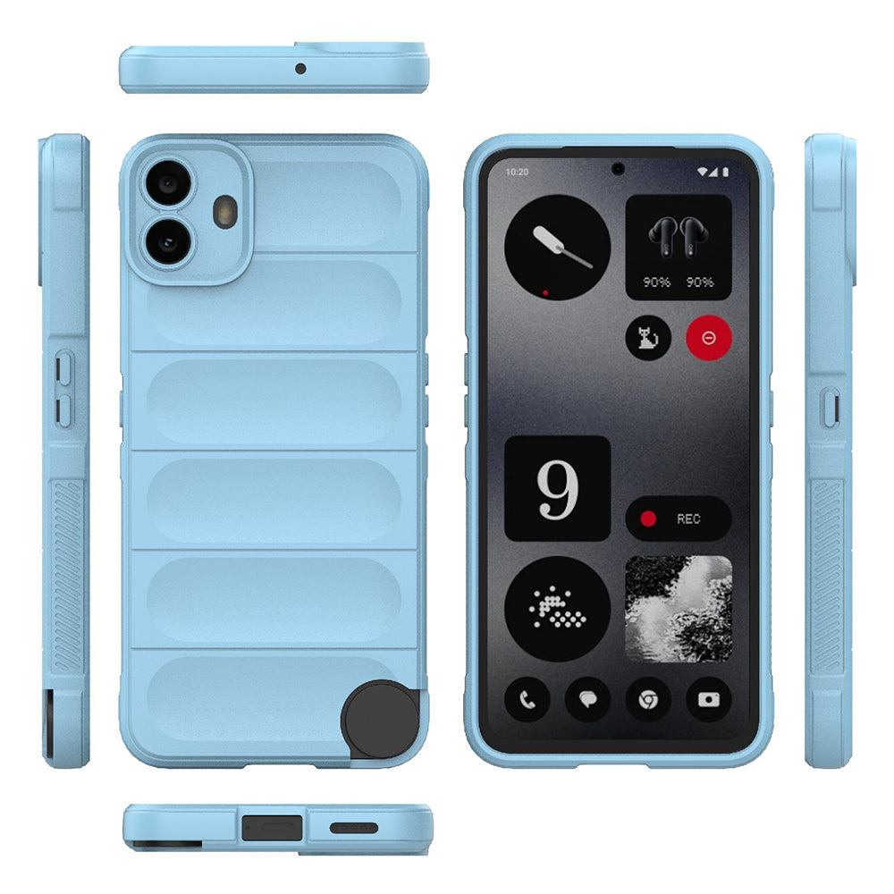 Custodia per Nothing CMF Phone 1, Techsuit, Magic Shield, Blu