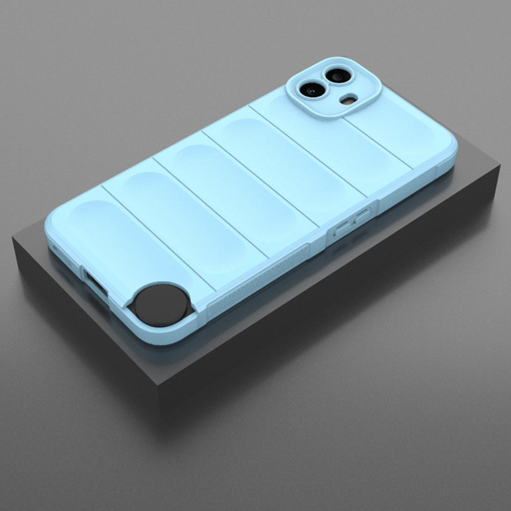 Custodia per Nothing CMF Phone 1, Techsuit, Magic Shield, Blu