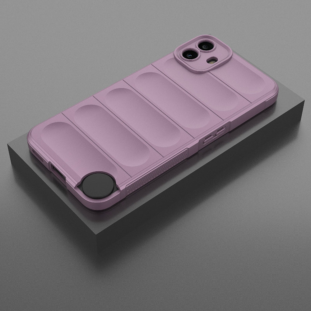 Custodia per Nothing CMF Phone 1, Techsuit, Magic Shield, Viola