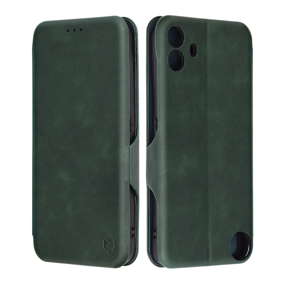 Custodia per Nothing CMF Phone 1, Techsuit, Safe Wallet Plus, Verde
