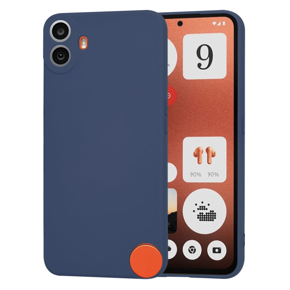 Case for Nothing CMF Phone 1, Techsuit, SoftFlex, Navy Blue