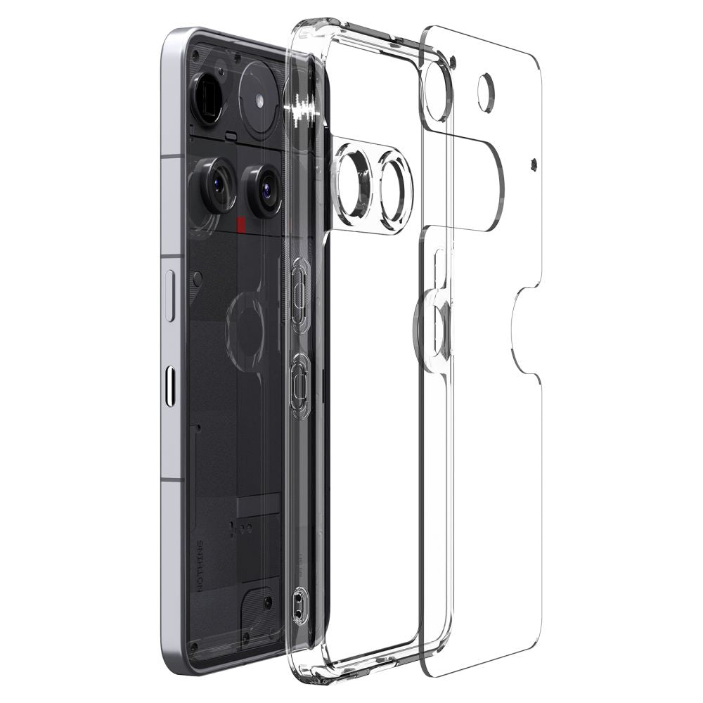 Hülle für Nothing Phone (3), Spigen, Ultra Hybrid, Transparent ACS08567