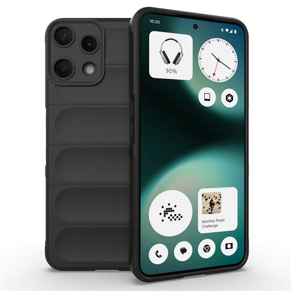 Étui pour Nothing Phone (3a) Lite, Techsuit, Magic Shield, Noir