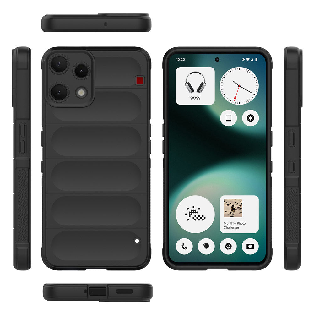 Étui pour Nothing Phone (3a) Lite, Techsuit, Magic Shield, Noir