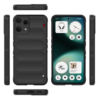 Étui pour Nothing Phone (3a) Lite, Techsuit, Magic Shield, Noir